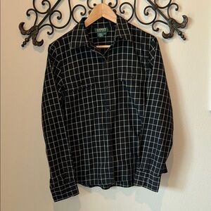 LAUREN RALPH LAUREN BUTTON DOWN LONG SLEEVE BLOUSE SIZE LARGE